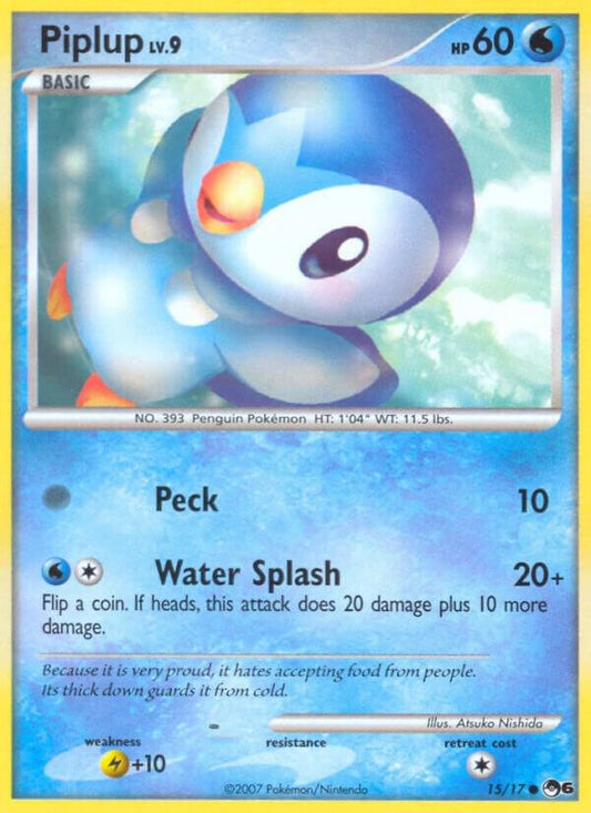 Piplup [POP Series 6] 015/017