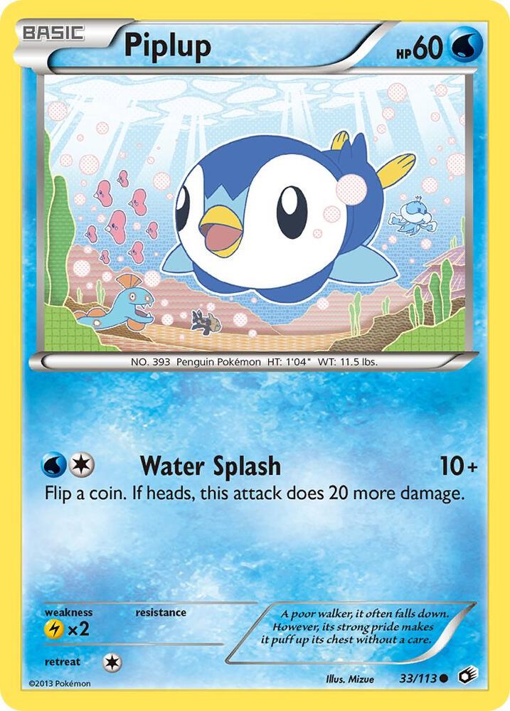 Piplup [Legendary Treasures] 33/113
