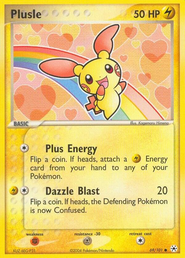Plusle [Hidden Legends] 69/101