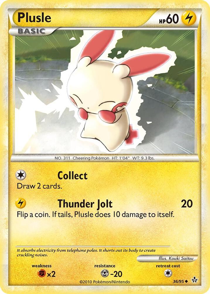 Plusle [Unleashed] 36/95