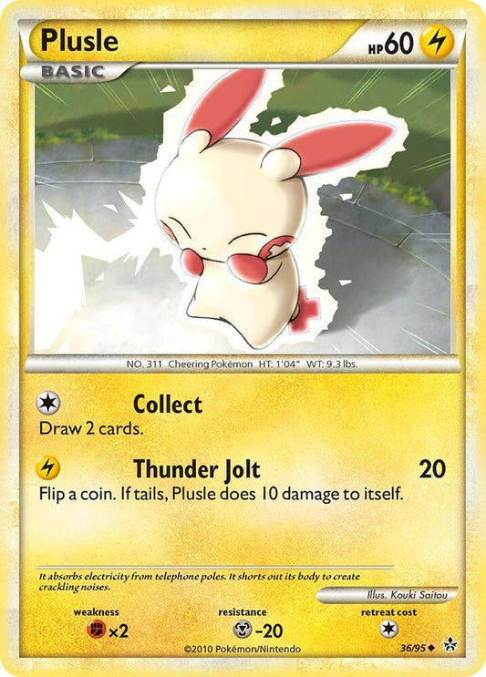 Plusle [Unleashed] 36/95