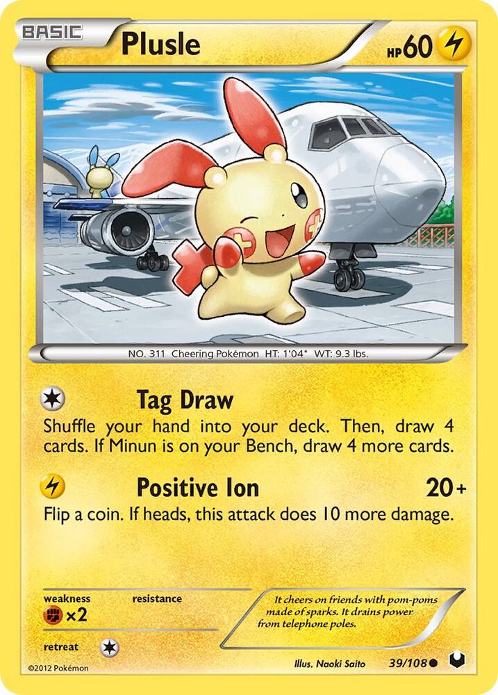Plusle [Dark Explorers] 39/108