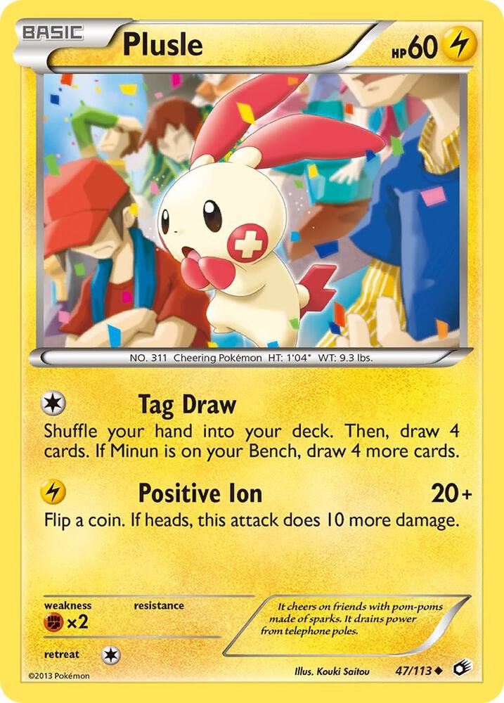Plusle [Legendary Treasures] 47/113
