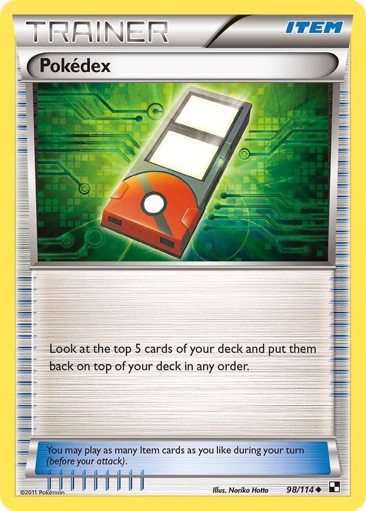 Pokedex [Black and White] 98/114