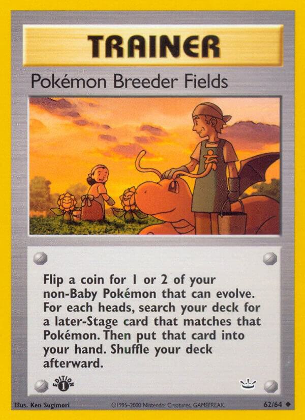 Pokemon Breeder Fields [Neo Revelation] 62/64