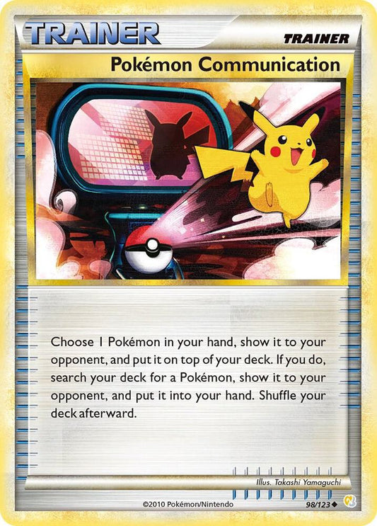 Pokemon Communication [HeartGold SoulSilver] 98/123