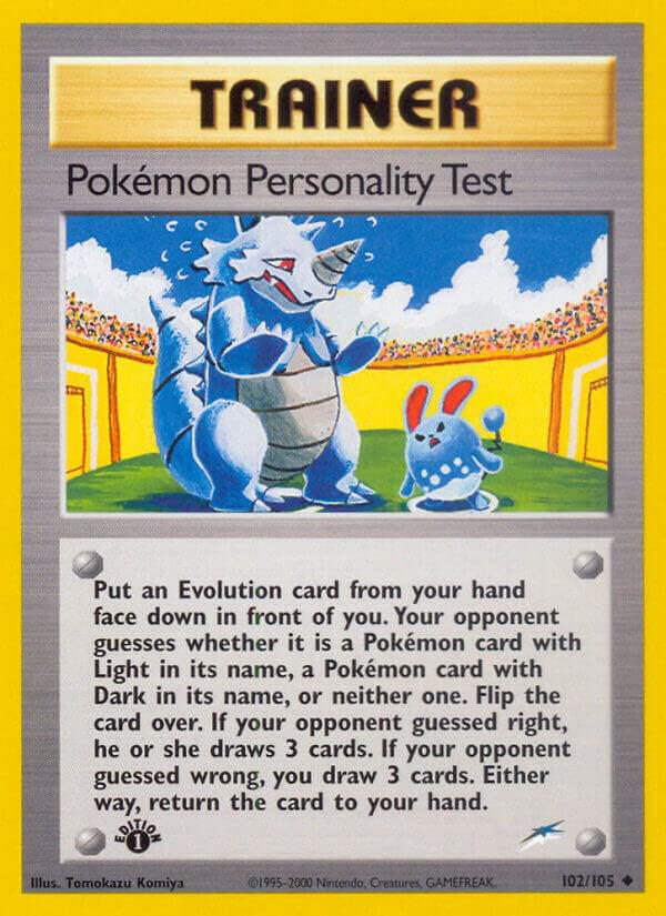 Pokemon Personality Test [Neo Destiny] 102/105