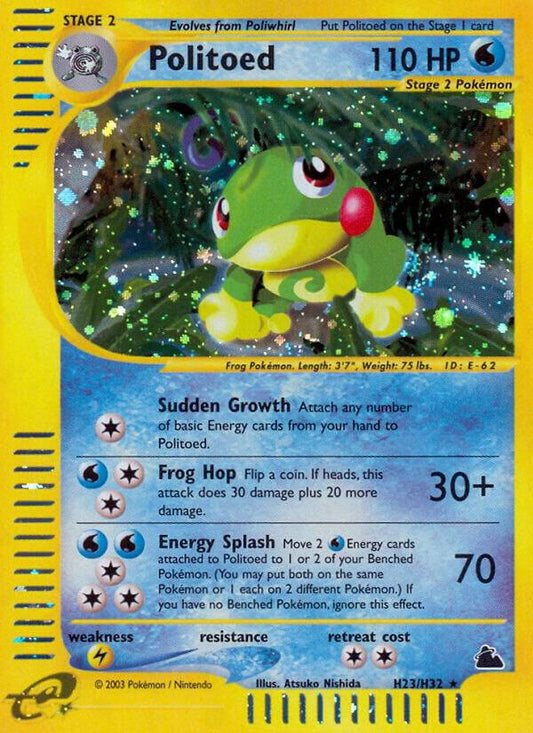 Politoed (H23) [Skyridge] H23/H32