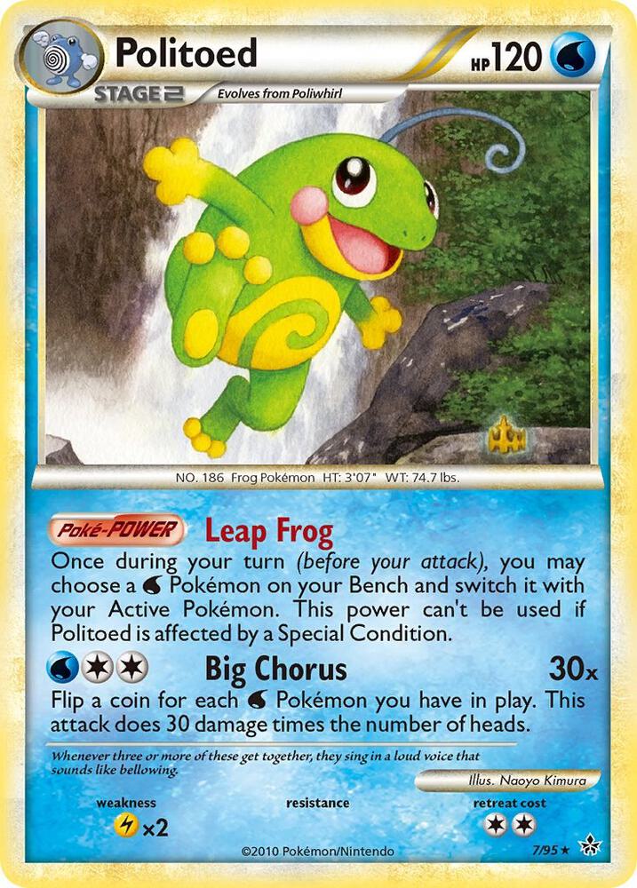 Politoed [Unleashed] 7/95