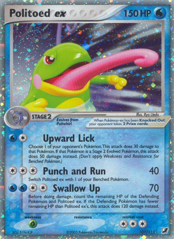 Politoed ex [Unseen Forces] 107/115