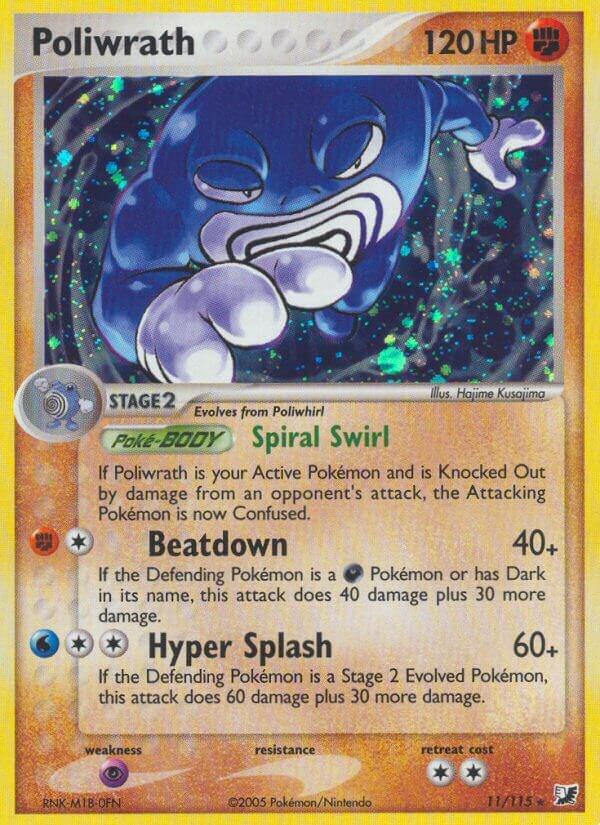 Poliwrath [EX Unseen Forces] 11/115