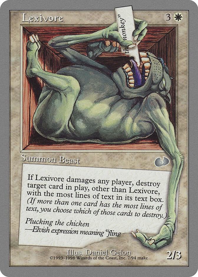 Lexivore [Unglued] 7