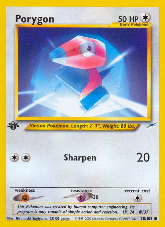 Porygon [Neo Destiny] 078/105