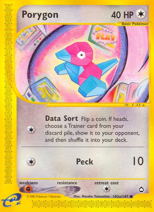Porygon (103a) [Aquapolis] 103a/147