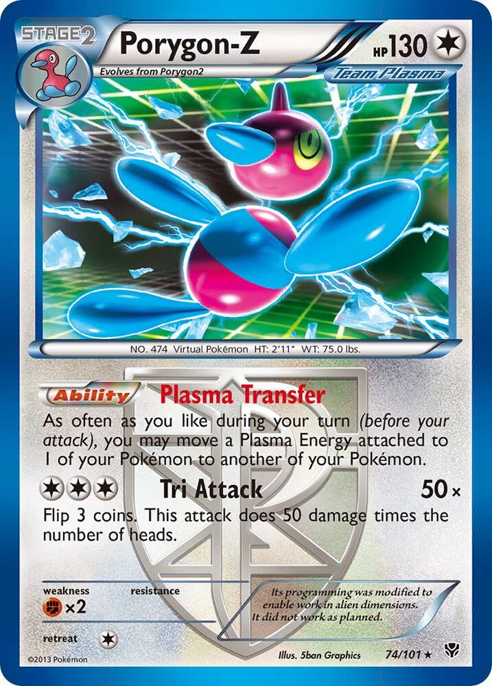 Porygon-Z (Team Plasma) [Plasma Blast] 74/101