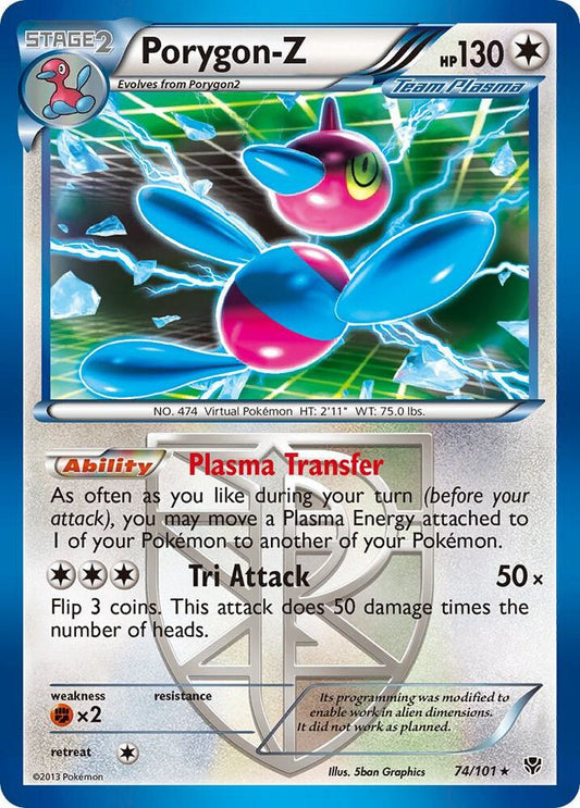 Porygon-Z (Team Plasma) [Plasma Blast] 74/101