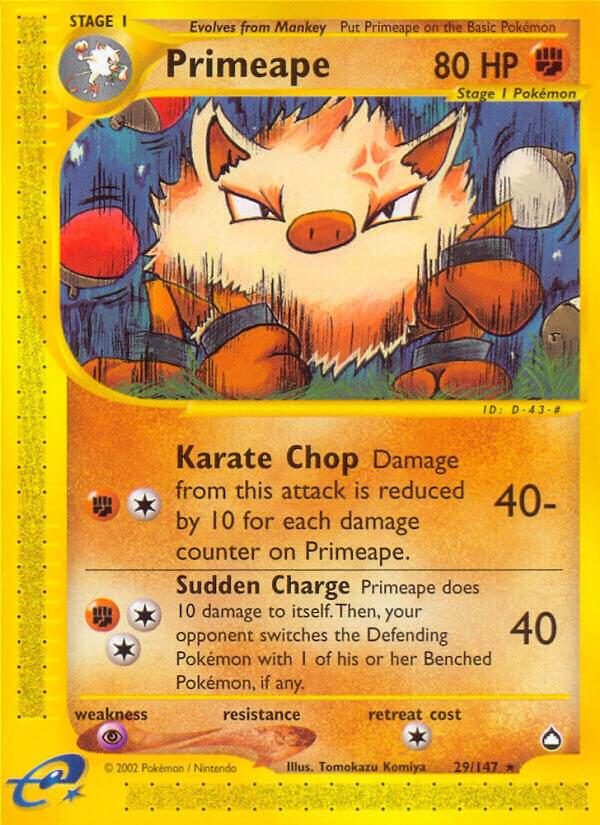 Primeape [Aquapolis] 029/147