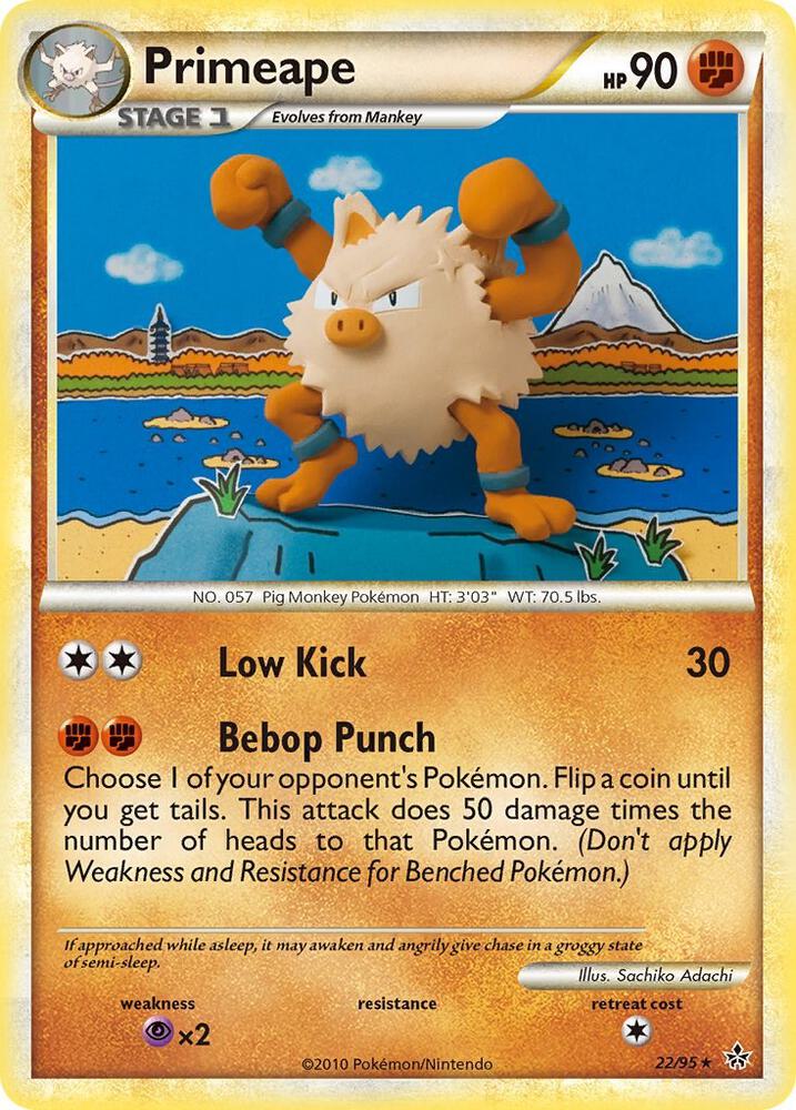 Primeape [Unleashed] 22/95