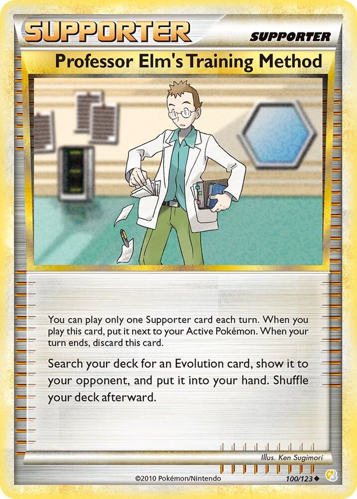 Professor Elm's Training Method [HeartGold SoulSilver] 100/123