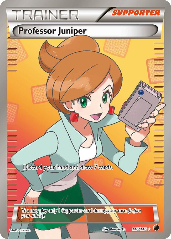 Professor Juniper (116 Full Art) [Plasma Freeze] 116/116
