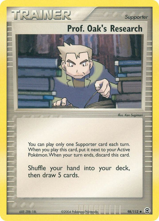 Prof. Oak's Research [FireRed & LeafGreen] 98/112
