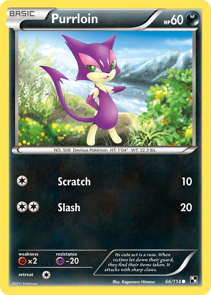 Purrloin [Black and White] 66/114