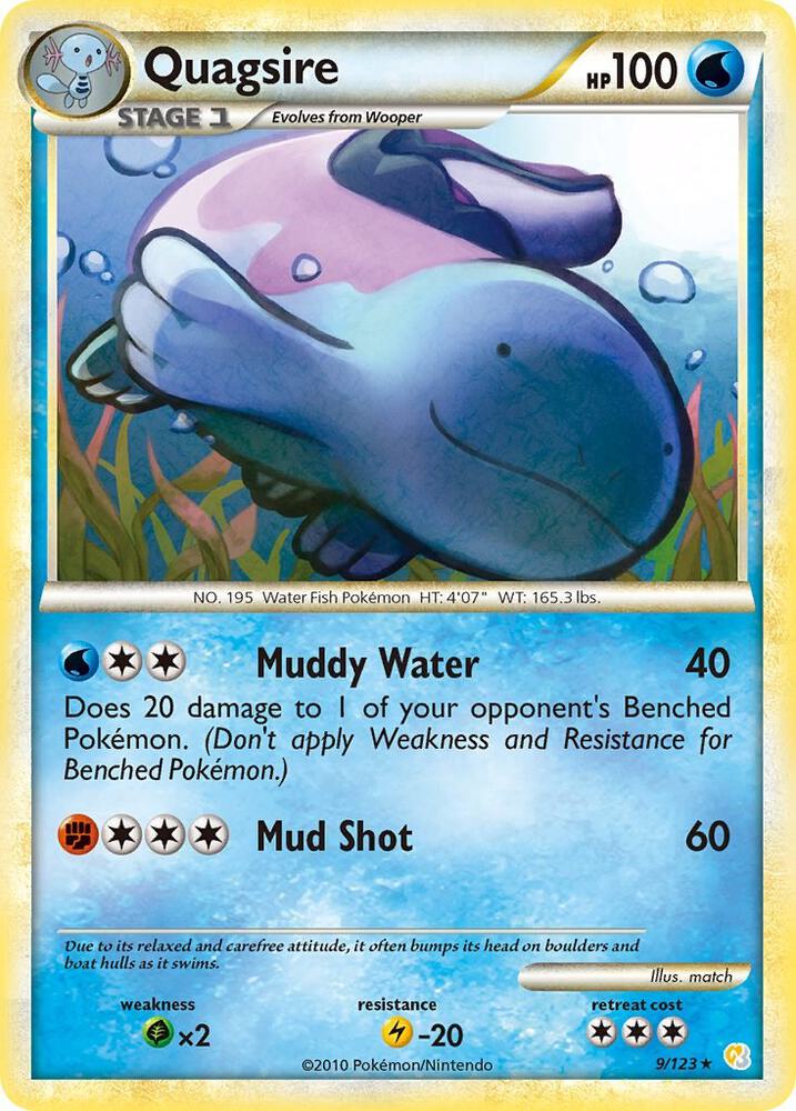 Quagsire [HeartGold SoulSilver] 9/123
