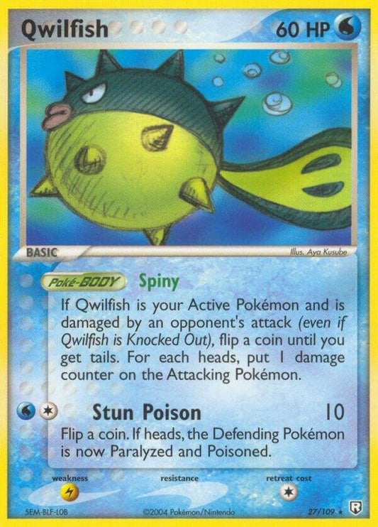 Qwilfish [Team Rocket Returns] 27/109