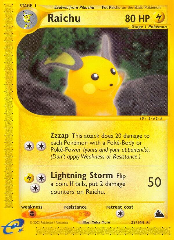 Raichu (27) [Skyridge] 027/144