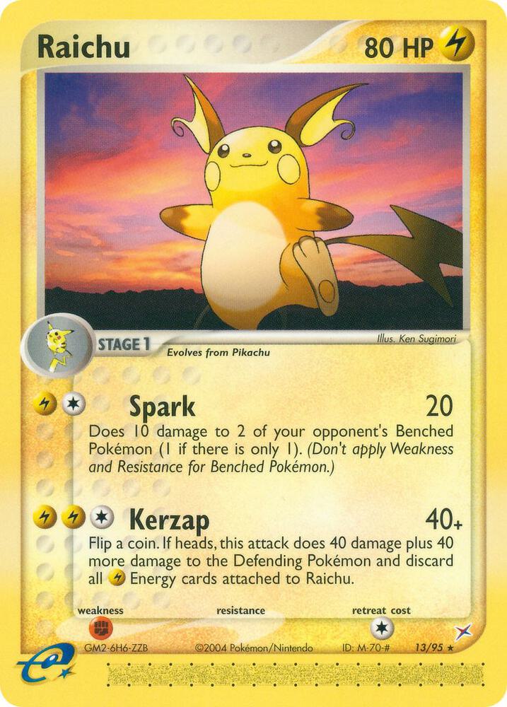 Raichu [Team Magma vs Team Aqua] 13/95
