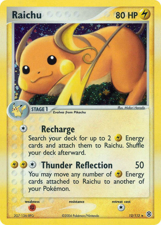 Raichu [EX FireRed & LeafGreen] 12/112