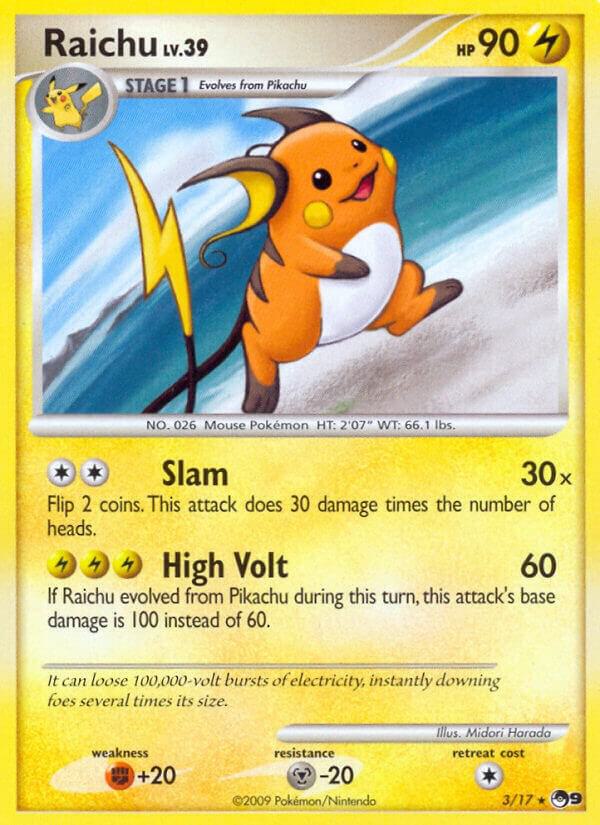 Raichu [POP Series 9] 003/017