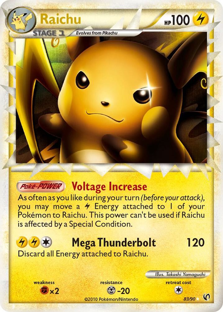 Raichu (Prime) [Undaunted] 83/90