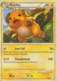 Raichu (#19 Non-Holo) [HGSS Trainer Kit: Gyarados & Raichu] 19/30
