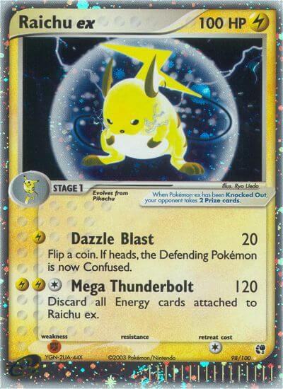 Raichu ex [Sandstorm] 98/100