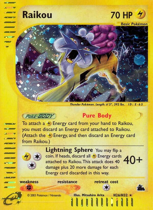 Raikou (H26) [Skyridge] H26/H32