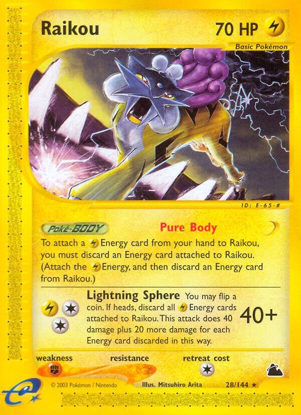 Raikou [Skyridge] 028/144