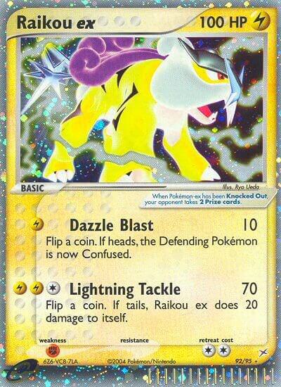 Raikou ex [Team Magma vs Team Aqua] 92/95