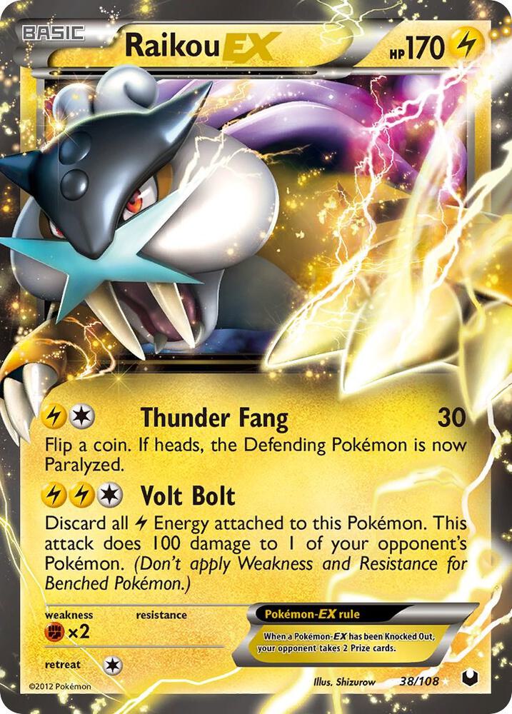 Raikou EX [Dark Explorers] 38/108