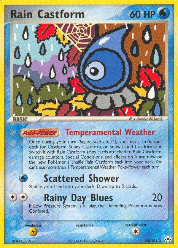 Rain Castform [Hidden Legends] 23/101