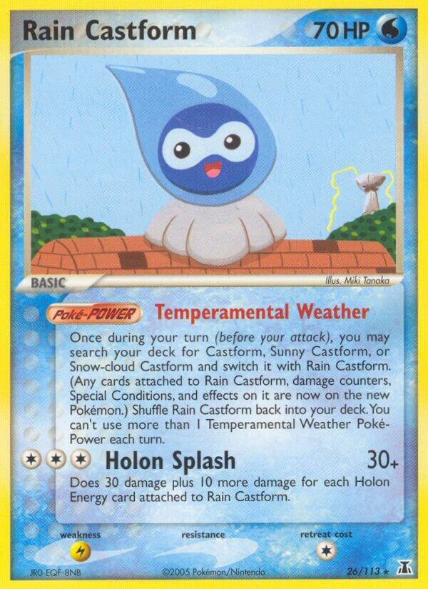 Rain Castform [Delta Species] 26/113