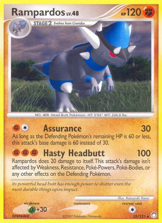 Rampardos [Mysterious Treasures] 33/123
