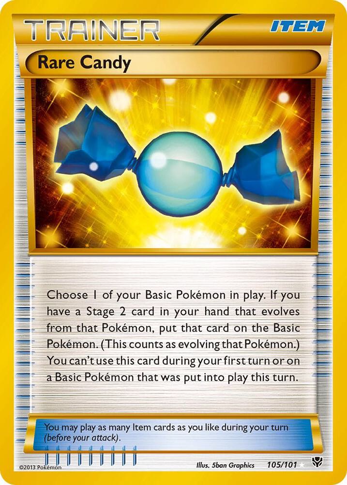 Rare Candy (105 Secret Rare) [Plasma Blast] 105/101