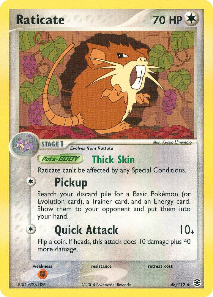 Raticate [FireRed & LeafGreen] 48/112