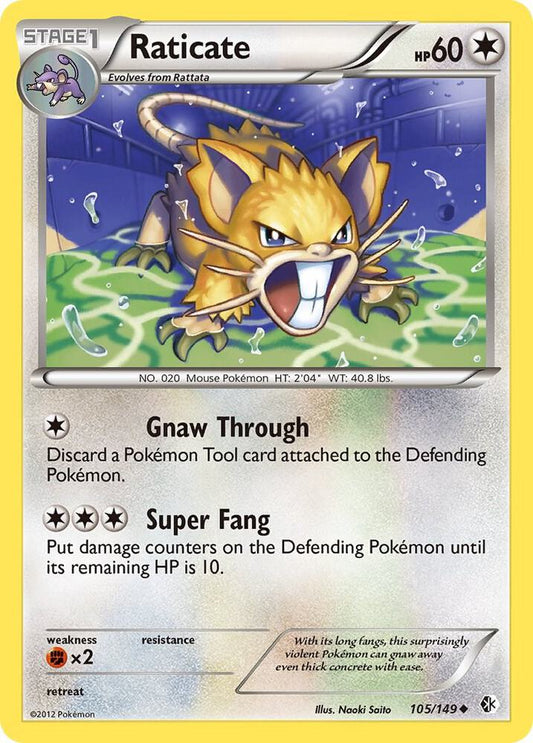 Raticate [Boundaries Crossed] 105/149