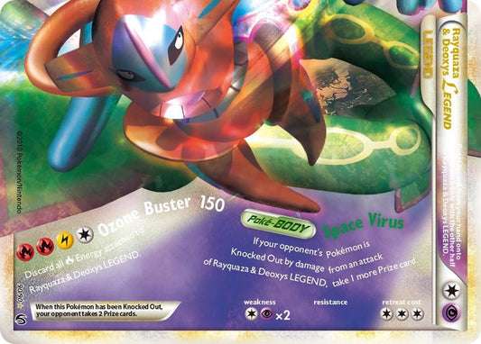 Rayquaza & Deoxys Legend (Bottom) [Undaunted] 90/90