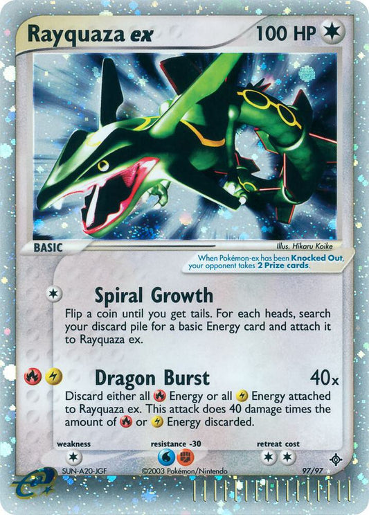 Rayquaza ex [Dragon] 97/97