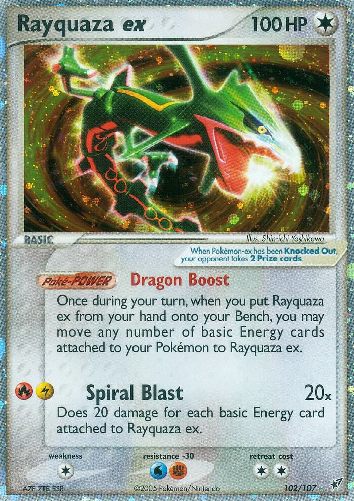 Rayquaza ex [Deoxys] 102/107