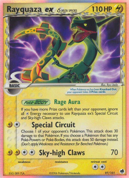 Rayquaza ex (Delta Species) [Dragon Frontiers] 97/101