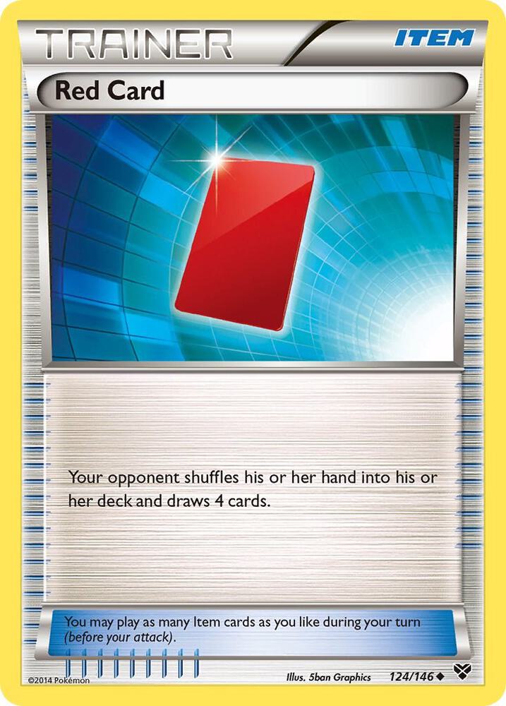 Red Card [XY Base Set] 124/146